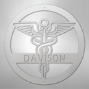 Custom Metal Wall Art - Personalized Registered Nurse Sign