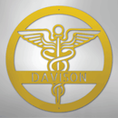 Custom Metal Wall Art - Personalized Registered Nurse Sign