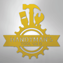 Custom Metal Wall Art - Personalized Tool Man Workshop Plaque