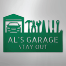 Custom Metal Wall Art - Personalized Garage Sign