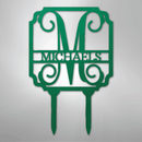 Custom Metal Yard Art - Personalized Garden Stake