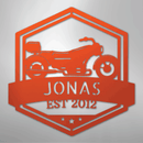 Custom Metal Wall Art - Personalized Motorbike Sign