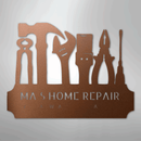 Custom Metal Wall Art - Personalized Workshop Sign