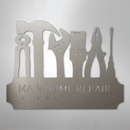Custom Metal Wall Art - Personalized Workshop Sign