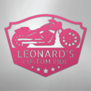 Custom Metal Wall Art - Personalized Biker Sign