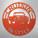 Custom Metal Wall Art - Personalized Truck Sign