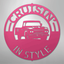 Custom Metal Wall Art - Personalized Truck Sign