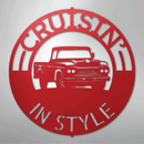 Custom Metal Wall Art - Personalized Truck Sign