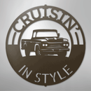 Custom Metal Wall Art - Personalized Truck Sign