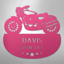 Custom Metal Wall Art - Personalized Biker Sign