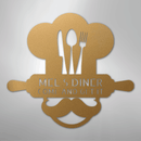 Custom Metal Wall Art - Personalized Kitchen Sign