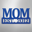 Custom Metal Wall Art - Personalized Mom Name Sign