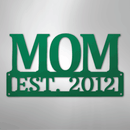Custom Metal Wall Art - Personalized Mom Name Sign
