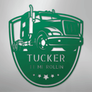Custom Metal Wall Art - Personalized Trucking Sign