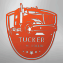 Custom Metal Wall Art - Personalized Trucking Sign