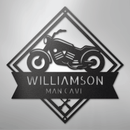 Custom Metal Wall Art - Personalized Biker Sign