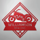 Custom Metal Wall Art - Personalized Biker Sign
