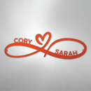 Custom Metal Wall Art - Personalized Infinity Sign