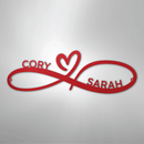 Custom Metal Wall Art - Personalized Infinity Sign