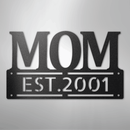 Custom Metal Wall Art - Personalized Mother's Day Name Sign