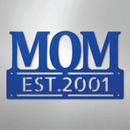Custom Metal Wall Art - Personalized Mother's Day Name Sign