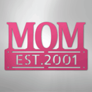 Custom Metal Wall Art - Personalized Mother's Day Name Sign