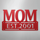 Custom Metal Wall Art - Personalized Mother's Day Name Sign