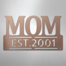 Custom Metal Wall Art - Personalized Mother's Day Name Sign