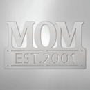 Custom Metal Wall Art - Personalized Mother's Day Name Sign