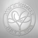 Custom Metal Wall Art - Personalized Wedding Infinity Name Sign