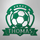 Custom Metal Wall Art - Personalized Soccer Ball Sign