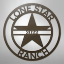 Custom Metal Wall Art - Personalized Star Sign