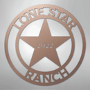 Custom Metal Wall Art - Personalized Texas Sign