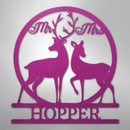 Custom Metal Wall Art - Personalized Mr and Mrs Sign