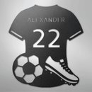 Custom Metal Wall Art - Personalized Soccer Jersey Sign