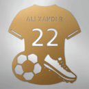 Custom Metal Wall Art - Personalized Soccer Jersey Sign