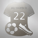 Custom Metal Wall Art - Personalized Soccer Jersey Sign