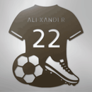 Custom Metal Wall Art - Personalized Soccer Jersey Sign