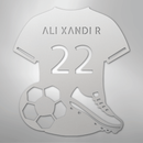 Custom Metal Wall Art - Personalized Soccer Jersey Sign