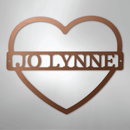 Custom Metal Wall Art - Personalized Mom Name Sign