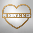 Custom Metal Wall Art - Personalized Mom Name Sign