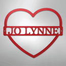 Custom Metal Wall Art - Personalized Mom Name Sign
