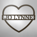 Custom Metal Wall Art - Personalized Mom Name Sign