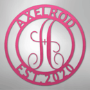 Custom Metal Wall Art - Personalized Split Letter Monogram Sign