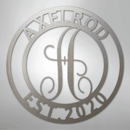 Custom Metal Wall Art - Personalized Split Letter Monogram Sign