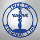 Custom Metal Wall Art - Personalized Christian Tree Sign