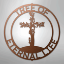 Custom Metal Wall Art - Personalized Christian Tree Sign