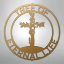 Custom Metal Wall Art - Personalized Christian Tree Sign
