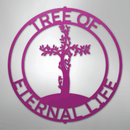 Custom Metal Wall Art - Personalized Christian Tree Sign