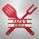 Custom Metal Wall Art - Personalized Grill Sign